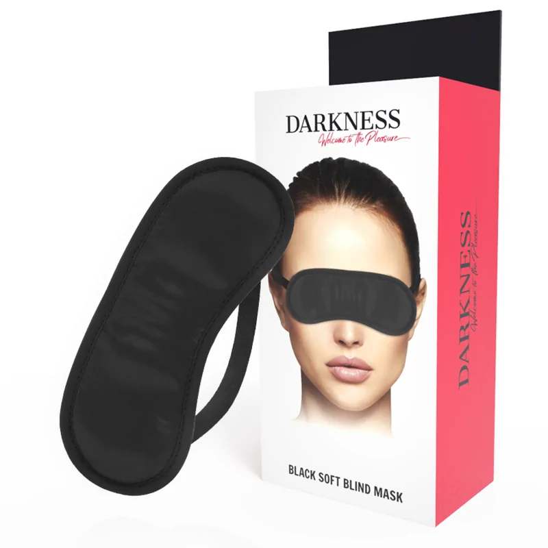 DARKNESS - STRAIGHT BLACK MASK DARKNESS - STRAIGHT BLACK MASK
