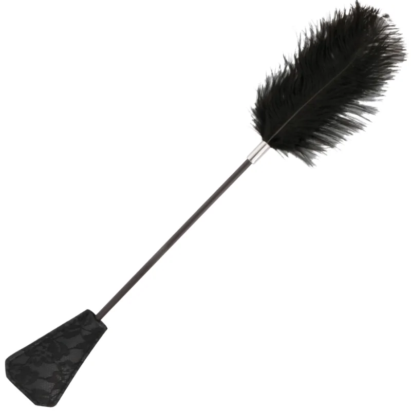 DARKNESS - BLACK LOVE FEATHER WHIP 56 CM DARKNESS - BLACK LOVE FEATHER WHIP 56 CM