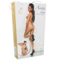 ME-SEDUCE - ZULMIRA TEDDY BLANC NOIR L/XL ME-SEDUCE - ZULMIRA TEDDY BLANC NOIR L/XL
