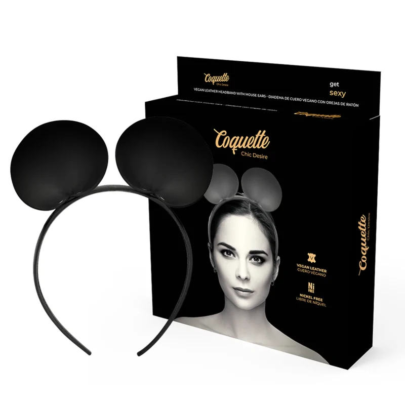 COQUETTE CHIC DESIRE - STIRNBAND MIT MAUSEOHREN COQUETTE CHIC DESIRE - STIRNBAND MIT MAUSEOHREN