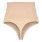 BYE-BRA - FAONNEUR SANS POINTS STYLE STRING BEIGE TAILLE XXL BYE-BRA - FAONNEUR SANS POINTS STYLE STRING BEIGE TAILLE XXL