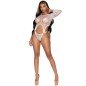 LEG AVENUE - TOP BODY AVEC THONG DOS TAILLE UNIQUE - BLANC LEG AVENUE - TOP BODY AVEC THONG DOS TAILLE UNIQUE - BLANC