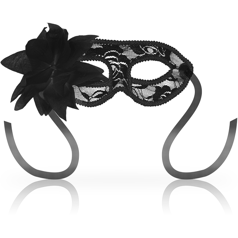 OHMAMA - MASQUES MASQUES DENTELLES NOIRES ET FLEURS OHMAMA - MASQUES MASQUES DENTELLES NOIRES ET FLEURS
