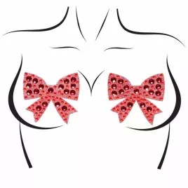 LEG AVENUE - BOWS NIPPLE COVERS ONE SIZE