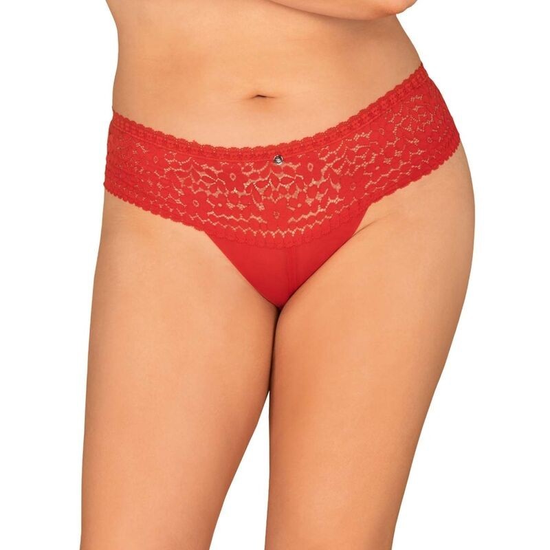 OBSESSIVE - CULOTTE BLOSS MINA 4XL/5XL OBSESSIVE - CULOTTE BLOSS MINA 4XL/5XL