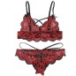 SUBBLIME - SET ENSEMBLE DEUX PIÈCES TOP ET CULOTTE EN DENTELLE L/XL SUBBLIME - SET ENSEMBLE DEUX PIÈCES TOP ET CULOTTE EN DENTELLE L/XL