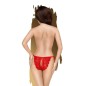 PENTHOUSE - TROP CHAUD POUR ÊTRE VRAI STRING BORDEAUX S/M PENTHOUSE - TROP CHAUD POUR ÊTRE VRAI STRING BORDEAUX S/M