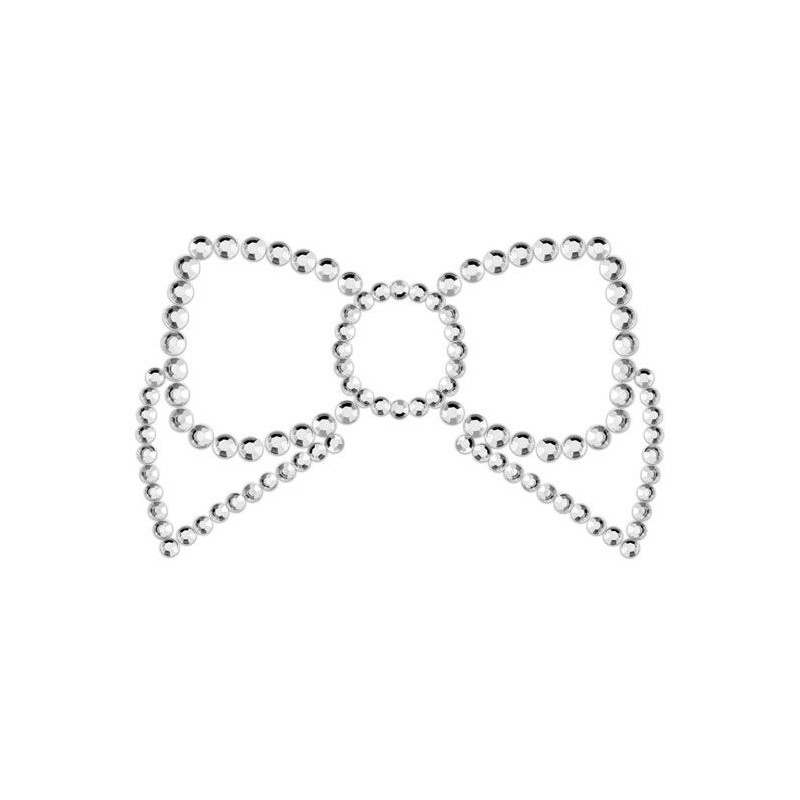 BIJOUX - MIMI BOW SILBERNE NIPPELABDECKUNGEN