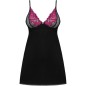 OBSESSIVE - CHEMISE ROSENTY STRING XS/S OBSESSIVE - CHEMISE ROSENTY STRING XS/S