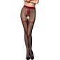 PASSION - TIOPEN 019 COLLANTS NOIR/ROUGE 3/4 20 DEN PASSION - TIOPEN 019 COLLANTS NOIR/ROUGE 3/4 20 DEN