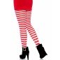 LEG AVENUE - COLLANT A RIGHE BIANCO/ROSSO LEG AVENUE - COLLANT A RIGHE BIANCO/ROSSO