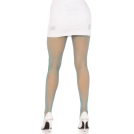 LEG AVENUE - COLLANTS RÉSILLE LYCRA BLEU