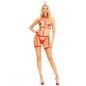 LEG AVENUE - HARNAIS ET BANDEAU DINFIRMIÈRE ROUGE L LEG AVENUE - HARNAIS ET BANDEAU DINFIRMIÈRE ROUGE L