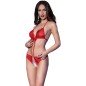CHILIROSE - BODY CR 4410 SANS ENTREJAMBRE ROUGE S/M CHILIROSE - BODY CR 4410 SANS ENTREJAMBRE ROUGE S/M