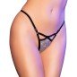 CHILIROSE - CR 4665 STRING ARGENT NOIR S/M CHILIROSE - CR 4665 STRING ARGENT NOIR S/M