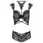 LIVCO CORSETTI FASHION - PALMENOM LC 90614 BH + HÖSCHEN SCHWARZ L/XL LIVCO CORSETTI FASHION - PALMENOM LC 90614 BH + HÖSCHEN SCHWARZ L/XL