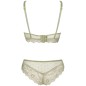 LIVCO CORSETTI FASHION - PINE LC 90667 REGGISENO + SLIP KHAKI L/XL