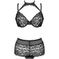 LIVCO CORSETTI FASHION - LINERA FOR THE SENSES COLLECTION SOUTIEN-GORGE + CULOTTE NOIR L/XL LIVCO CORSETTI FASHION - LINERA FOR THE SENSES COLLECTION SOUTIEN-GORGE + CULOTTE NOIR L/XL