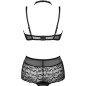 LIVCO CORSETTI FASHION - LINERA FOR THE SENSES COLLECTION SOUTIEN-GORGE + CULOTTE NOIR L/XL LIVCO CORSETTI FASHION - LINERA FOR THE SENSES COLLECTION SOUTIEN-GORGE + CULOTTE NOIR L/XL
