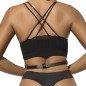 SUBBLIME - HARNAIS POITRINE CHAÎNE S EN CUIR NOIR TAILLE UNIQUE SUBBLIME - HARNAIS POITRINE CHAÎNE S EN CUIR NOIR TAILLE UNIQUE