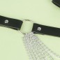 SUBBLIME - CHAÎNE CUIR CEINTURE NOIRE TAILLE UNIQUE SUBBLIME - CHAÎNE CUIR CEINTURE NOIRE TAILLE UNIQUE