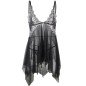 SUBBLIME - BABYDOLL TISSU TULLE POITRINE DENTELLE L/XL SUBBLIME - BABYDOLL TISSU TULLE POITRINE DENTELLE L/XL