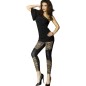 CHILIROSE - CR 3390 LEGGINS BLACK LEOPARD S/M CHILIROSE - CR 3390 LEGGINS BLACK LEOPARD S/M