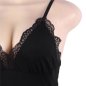 SUBBLIME - TEDDY DÉTAIL DENTELLE FLORALE NOIR L/XL SUBBLIME - TEDDY DÉTAIL DENTELLE FLORALE NOIR L/XL