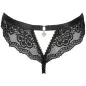 LIVCO CORSETTI FASHION - CULOTTE OKSURIN SANS CROTCHLESS NOIR