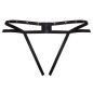 LIVCO CORSETTI FASHION - NOMADE THONG CROTCHLESS BLACK LIVCO CORSETTI FASHION - NOMADE THONG CROTCHLESS BLACK