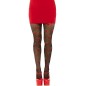 LEG AVENUE - BLACK CHERRY MOLES STOCKINGS LEG AVENUE - BLACK CHERRY MOLES STOCKINGS