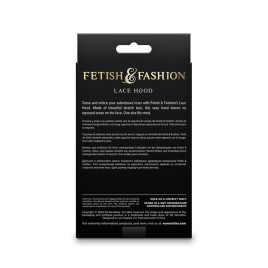 NS NOVELTIES - FETISH FASHION CAPPUCCIO IN PIZZO NERO