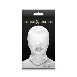 NS NOVELTIES - FETISH FASHION CAGOULE BOUCHE NYLON BLANC