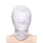 NS NOVELTIES - FETISH FASHION CLOSED HOOD NYLON WHITE NS NOVELTIES - FETISH FASHION CLOSED HOOD NYLON WHITE