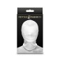 NS NOVELTIES - FETISH FASHION CLOSED HOOD NYLON WHITE NS NOVELTIES - FETISH FASHION CLOSED HOOD NYLON WHITE