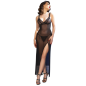 CHILIROSE - CR 4723 NUISETTE LONGUE ET STRING NOIR XL CHILIROSE - CR 4723 NUISETTE LONGUE ET STRING NOIR XL