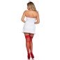 LEG AVENUE - COSTUME D'INFIRMIÈRE EN CHEF BLANC S/M LEG AVENUE - COSTUME D'INFIRMIÈRE EN CHEF BLANC S/M