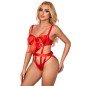 SUBBLIME - 954475 BODY SEXY AJOURÉ AVEC NOEUD ROUGE L/XL SUBBLIME - 954475 BODY SEXY AJOURÉ AVEC NOEUD ROUGE L/XL