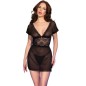 CHILIROSE - CR 4830 BABYDOLL BLACK L CHILIROSE - CR 4830 BABYDOLL BLACK L