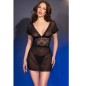 CHILIROSE - CR 4830 BABYDOLL BLACK L CHILIROSE - CR 4830 BABYDOLL BLACK L