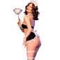 CHILIROSE - CR 4846 COSTUME DE FEMME S/M CHILIROSE - CR 4846 COSTUME DE FEMME S/M