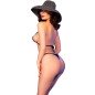 CHILIROSE - CR 4840 MICRO BIKINI NOIR S/M CHILIROSE - CR 4840 MICRO BIKINI NOIR S/M