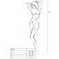 PASSION - FEMME BS019 BODYSTOCKING NOIR TAILLE UNIQUE PASSION - FEMME BS019 BODYSTOCKING NOIR TAILLE UNIQUE