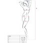 PASSION - FEMME BS024 BODYSTOCKING NOIR TAILLE UNIQUE PASSION - FEMME BS024 BODYSTOCKING NOIR TAILLE UNIQUE