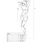 PASSION - FEMME BS027 BODYSTOCKING ROUGE STYLE ROBE TAILLE UNIQUE PASSION - FEMME BS027 BODYSTOCKING ROUGE STYLE ROBE TAILLE UNIQUE