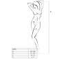 PASSION - DONNA BS045 BODYSTOCKING NERO TAGLIA UNICA PASSION - DONNA BS045 BODYSTOCKING NERO TAGLIA UNICA