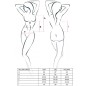 PASSION - WOMAN HELLEN SCHWARZES KORSETT GRÖSSE L/XL
