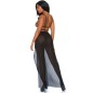 LEG AVENUE - CAGE MAXIKLEID UND TANGA S/M LEG AVENUE - CAGE MAXIKLEID UND TANGA S/M