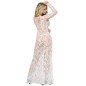 SUBBLIME - DRESSES ROBE LONGUE MANCHES LONGUES BLANC L / XL SUBBLIME - DRESSES ROBE LONGUE MANCHES LONGUES BLANC L / XL