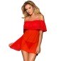 SUBBLIME - DRESSES ROBE COURTE + STRING ROUGE L / XL SUBBLIME - DRESSES ROBE COURTE + STRING ROUGE L / XL